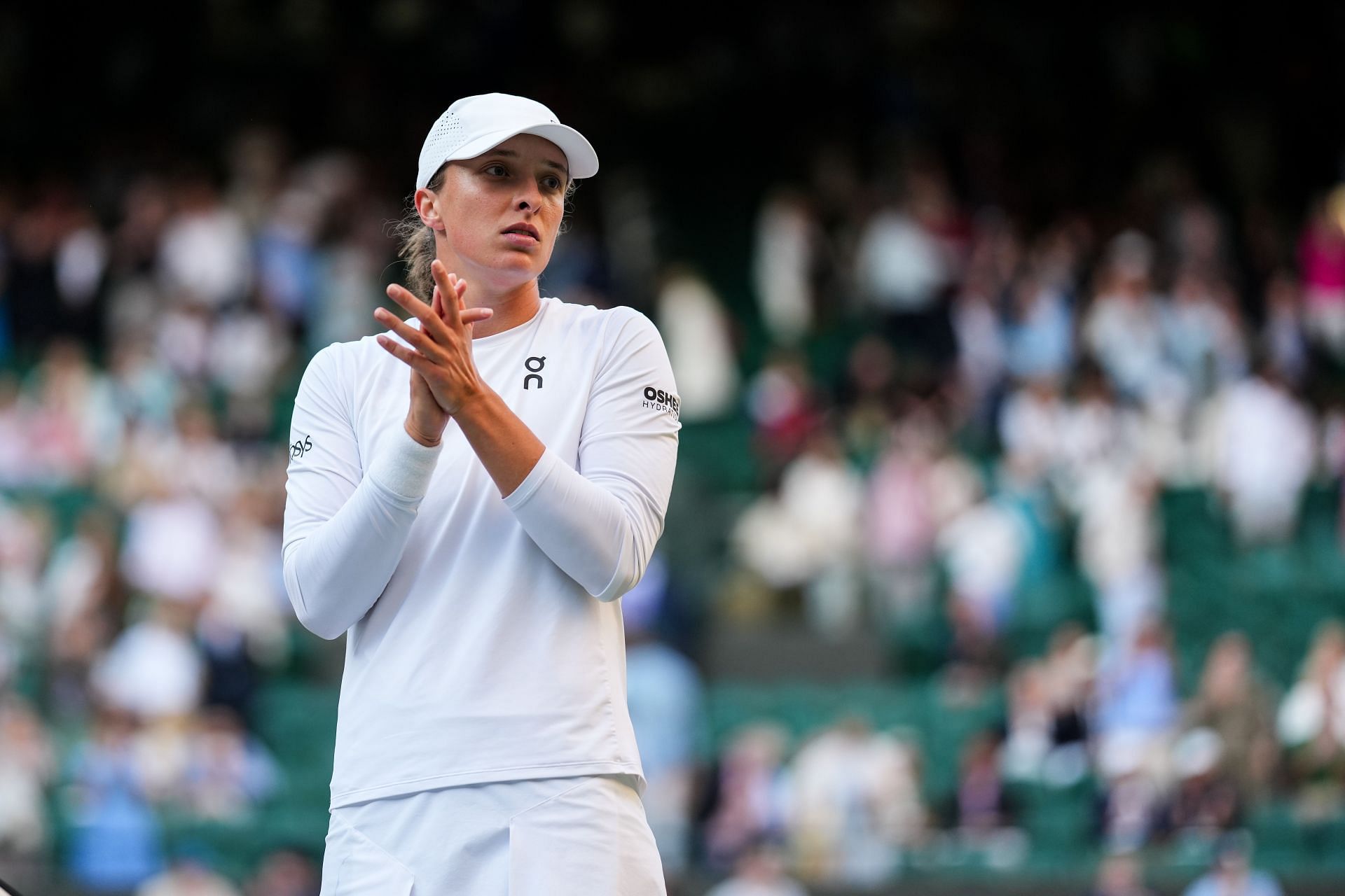 Swiatek at the Championships - Wimbledon 2025 - (Source: Getty)